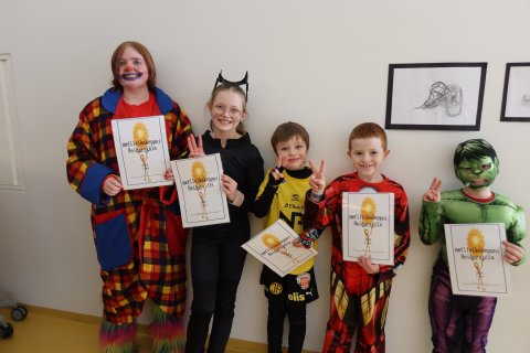 Öskudagur í Heiðarskóla