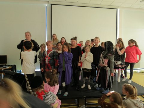 Öskudagurinn í Heiðarskóla