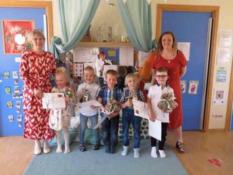 Útskrift og vorhátíð Skýjaborgar og foreldrafélagsins