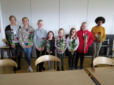 Síðasti skóladagur Heiðarskóla