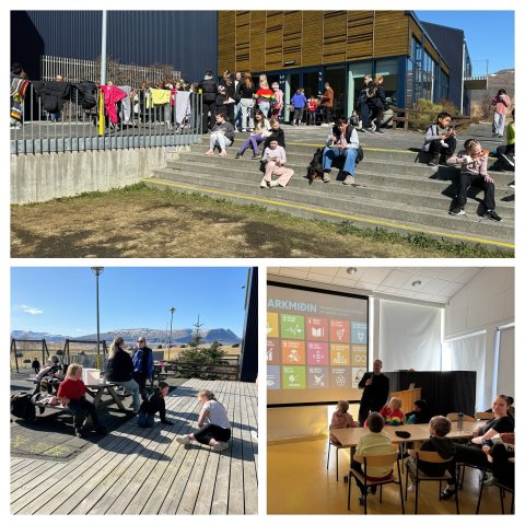 Dagur umhverfisins í Heiðarskóla