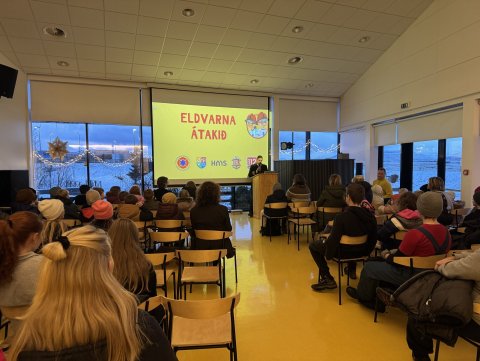 Eldvarnarátak í 3. bekk