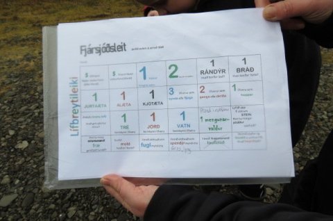 Útinámsdagur í Heiðarskóla föstudaginn 9. október