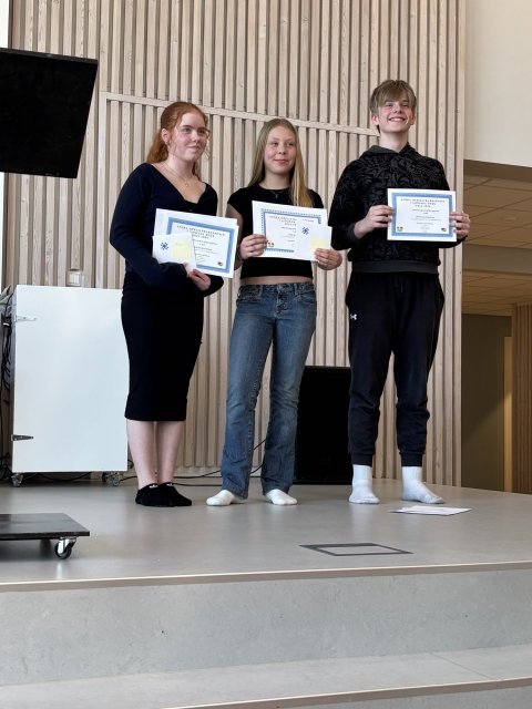 Góður árangur í upplestrarkeppni