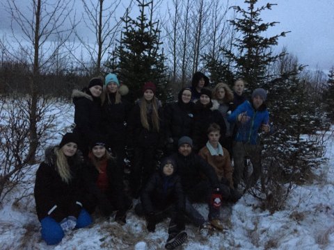 10. bekkur í Álfholtsskógi