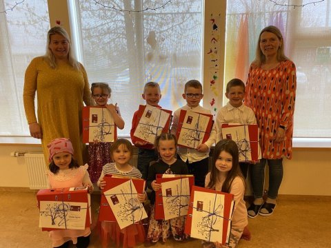 Útskrift elstu barna í Skýjaborg