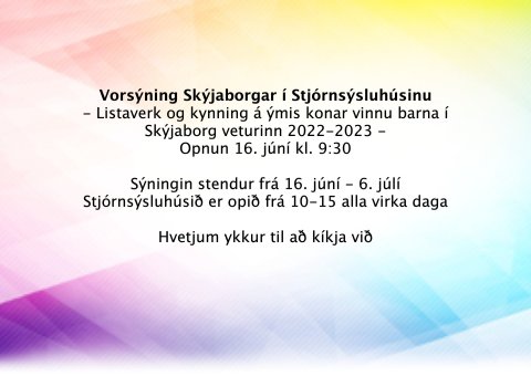 Opnun Vorsýning Skýjaborgar